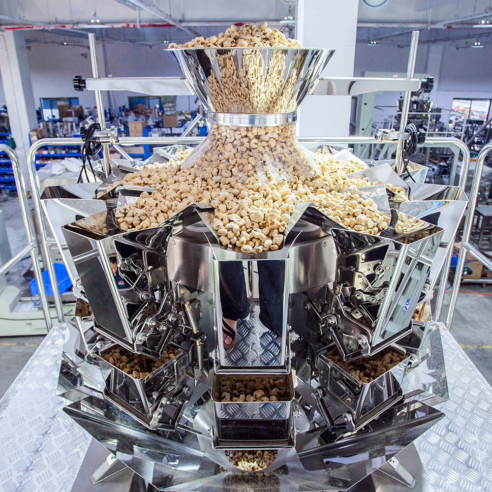 Automatic Granule Packing Machine with Skirtboard Elevator