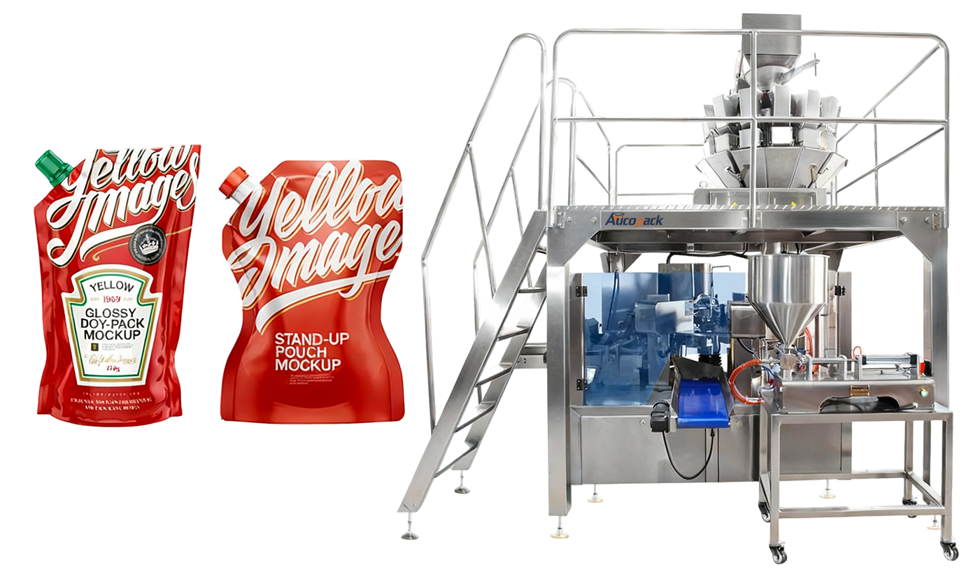 Ketchup Spout Pouch Dolypack Machine Solutions