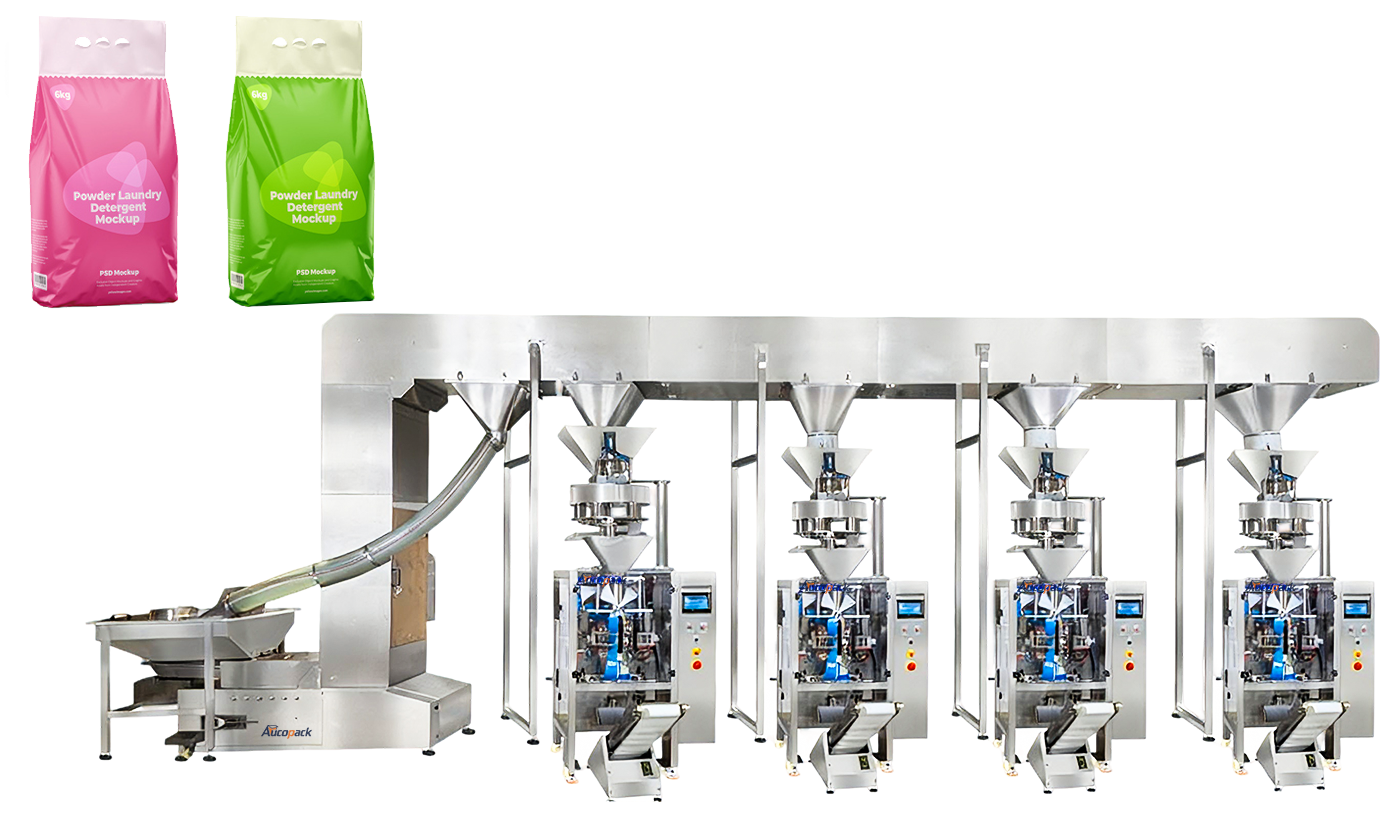 Vertical Form Fill Seal (VFFS) Machines Solution for Detergent Powders