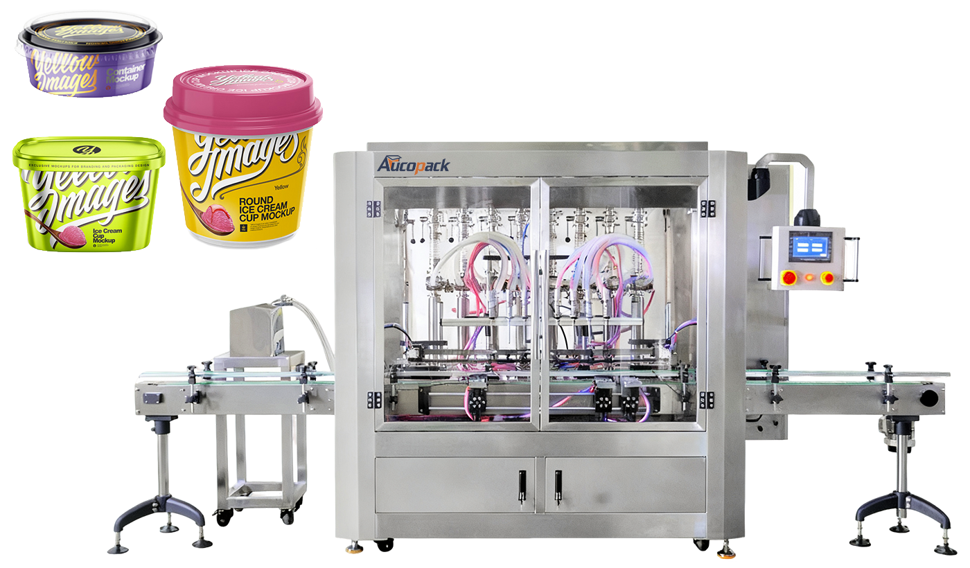 Ice Cream Cup Packaging Machine Solution